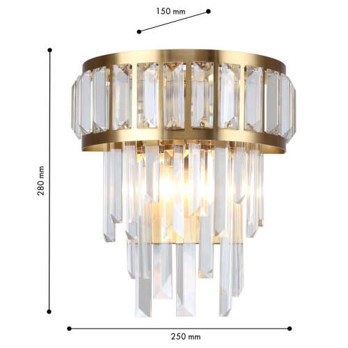Настенный светильник Favourite Preston 4732-2W изображение в интернет-магазине Cramer Light фото 2