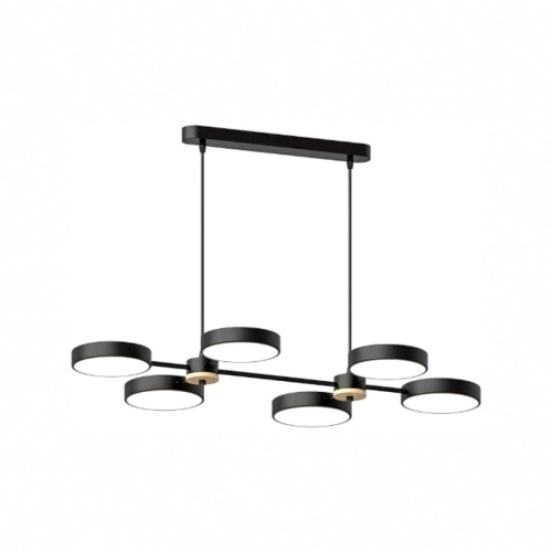 Подвесная люстра LED4U L3217-820 BK изображение в интернет-магазине Cramer Light