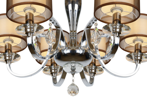 Подвесная люстра iLamp Mario RM16001/6CR изображение в интернет-магазине Cramer Light фото 4