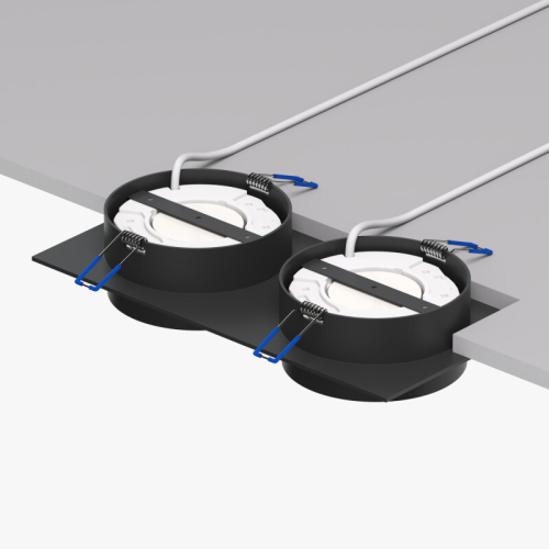 Встраиваемый светильник Denkirs Flat DK2092-BK изображение в интернет-магазине Cramer Light фото 4