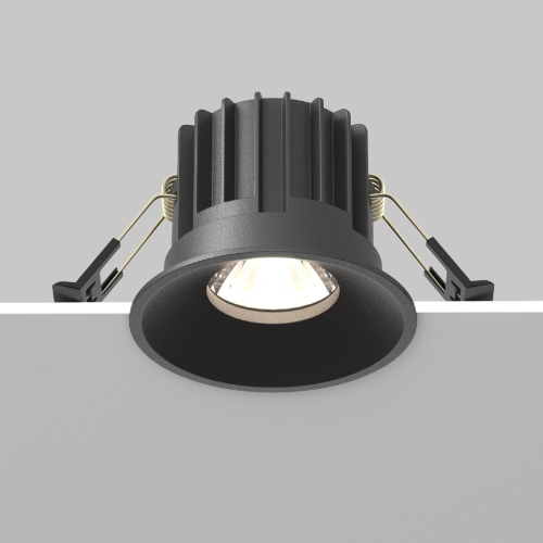 Встраиваемый светильник Maytoni Round DL058-12W-DTW-B изображение в интернет-магазине Cramer Light фото 4