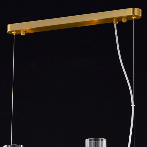 Подвесная люстра Illumico IL5177-8LLS-29 BRASS TUBO изображение в интернет-магазине Cramer Light фото 4