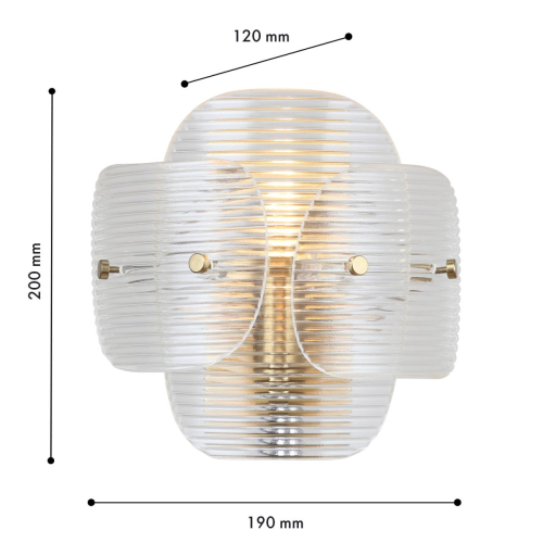 Настенный светильник F-Promo Itaka 4738-1W изображение в интернет-магазине Cramer Light фото 3