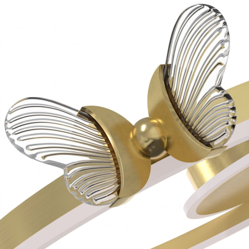 Потолочная люстра Lightera Moth LE309L-3G изображение в интернет-магазине Cramer Light фото 7