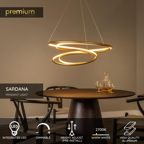 Подвесной светильник Lucide Sardana 52400/74/02 изображение в интернет-магазине Cramer Light фото 3