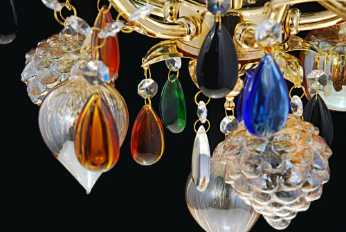 Подвесная люстра Arte Lamp Ricchezza A2011LM-6GO изображение в интернет-магазине Cramer Light фото 2