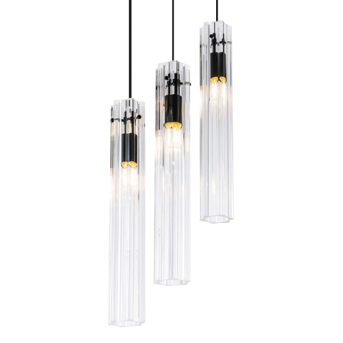 Подвесной светильник Modelux ML.3330.3 BK изображение в интернет-магазине Cramer Light фото 2