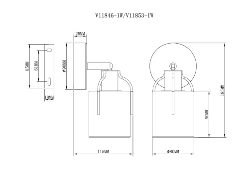 Спот Moderli Inari V11846-1W изображение в интернет-магазине Cramer Light фото 9