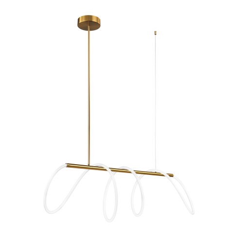 Подвесной светильник Loft IT Thread 10388P/A Brass изображение в интернет-магазине Cramer Light фото 6