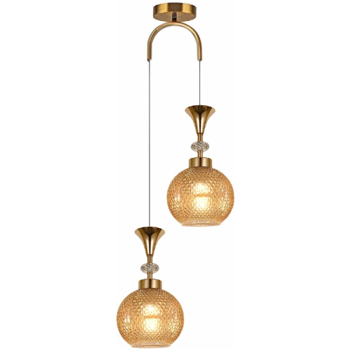 Подвесной светильник Reluce 02001-0.9-02 AMBER изображение в интернет-магазине Cramer Light