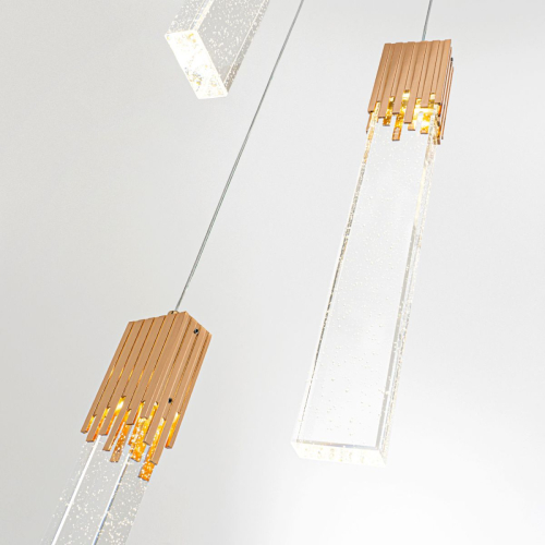 Подвесной светильник Modelux ML.88992.3 GD изображение в интернет-магазине Cramer Light фото 6