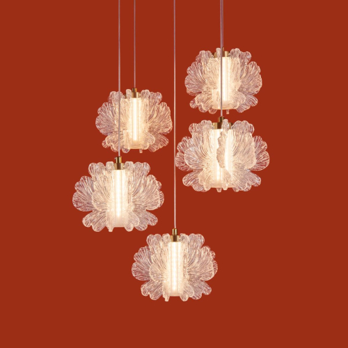 Подвесной светильник Freya Flower FR5579PL-L40BS изображение в интернет-магазине Cramer Light фото 8