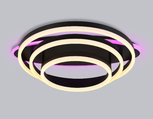 Потолочная люстра Ambrella Light Acrylica Disk FA8524 изображение в интернет-магазине Cramer Light фото 4