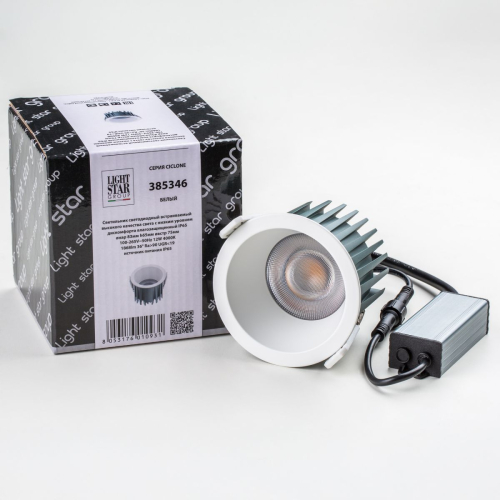 Встраиваемый светильник Lightstar Ciclone 385346 изображение в интернет-магазине Cramer Light фото 3