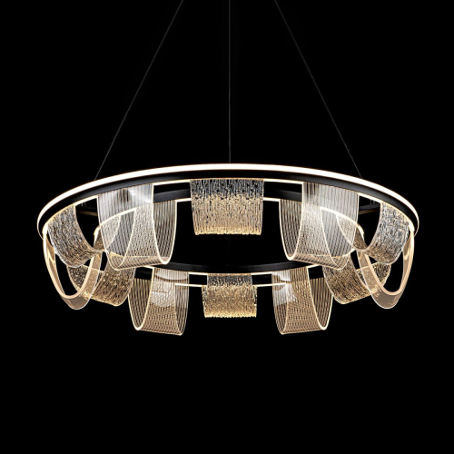 Подвесная люстра LED4U L7706-800 BK изображение в интернет-магазине Cramer Light фото 2