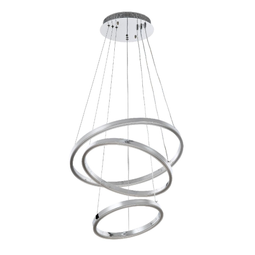 Каскадная люстра LED4U 55000-3 CR изображение в интернет-магазине Cramer Light