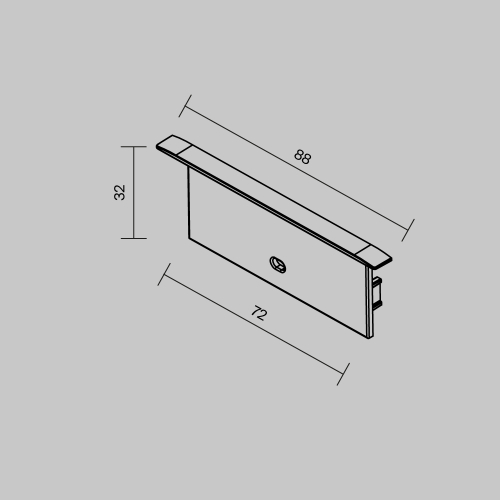 Комплект заглушек (2 шт.) Maytoni 642005 изображение в интернет-магазине Cramer Light фото 6