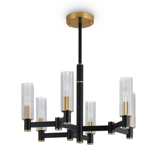 Люстра на штанге Freya Ambra FR5167PL-06B изображение в интернет-магазине Cramer Light фото 3