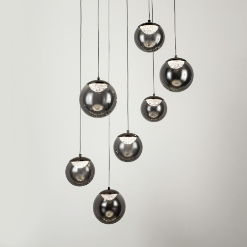 Подвесной светильник Modelux ML.2338.7 BK изображение в интернет-магазине Cramer Light фото 7