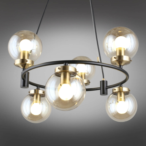 Подвесная люстра Omnilux OML-94003-06 изображение в интернет-магазине Cramer Light фото 6