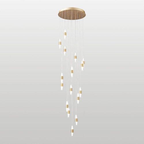 Каскадная люстра Lussole Hopkins LSP-7404 изображение в интернет-магазине Cramer Light фото 2