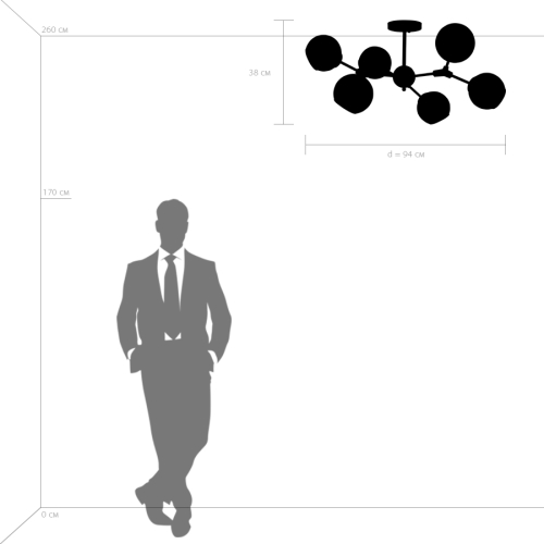 Потолочная люстра Lightstar Beta 785067 изображение в интернет-магазине Cramer Light фото 7