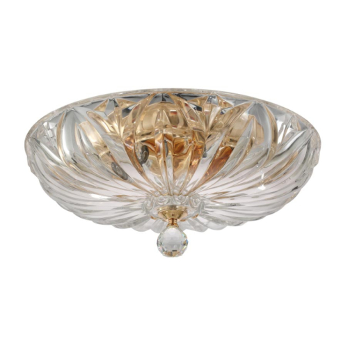 Потолочный светильник Crystal Lux Denis D400 gold изображение в интернет-магазине Cramer Light