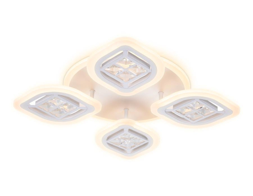 Потолочная светодиодная люстра Ambrella Light Acrylica Ice FA280 изображение в интернет-магазине Cramer Light фото 5