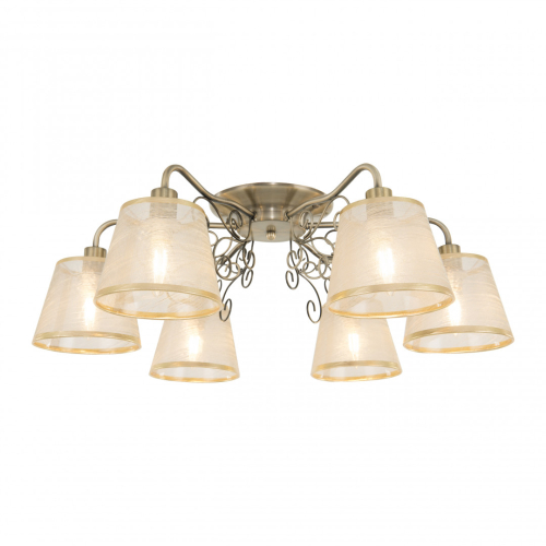 Потолочная люстра Arte Milano 341120/6 AB изображение в интернет-магазине Cramer Light фото 4