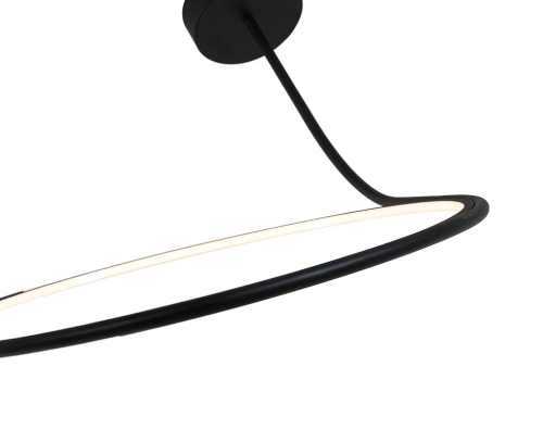 Подвесная люстра Italline IT013-6025 black 3000K изображение в интернет-магазине Cramer Light фото 4