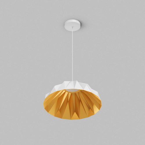 Подвесной светильник Denkirs Origami DK6655-WH+SG изображение в интернет-магазине Cramer Light фото 2