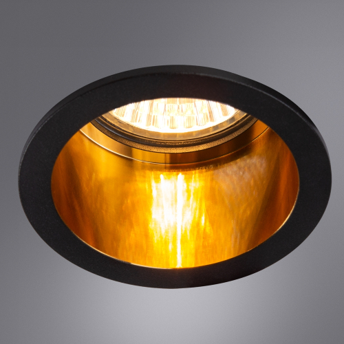 Встраиваемый светильник Arte Lamp Caph A2165PL-1BK изображение в интернет-магазине Cramer Light фото 4