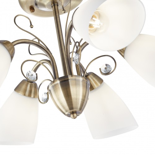 Потолочная люстра Arte Milano Napoli 337454/5 AB изображение в интернет-магазине Cramer Light фото 6