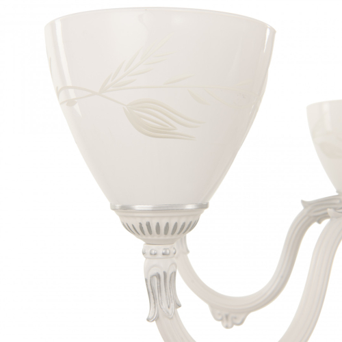 Подвесная люстра Arte Milano 347837/6 WT+SL изображение в интернет-магазине Cramer Light фото 6