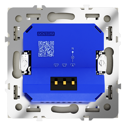 Светорегулятор Voltum S70 VLS070305 (сталь) дополнительное фото фото 5