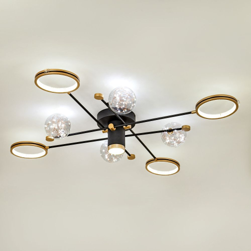 Потолочная люстра LED4U L3115-8 изображение в интернет-магазине Cramer Light фото 2