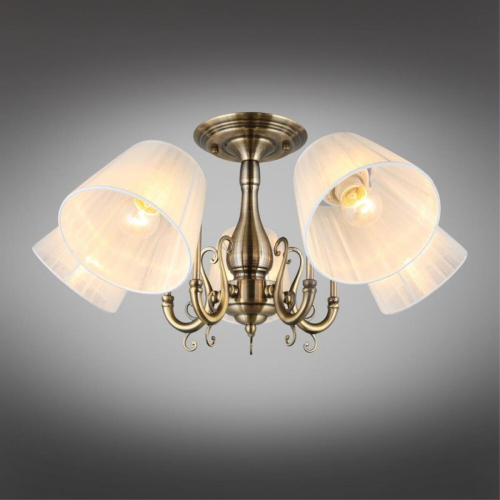 Потолочная люстра Omnilux Leonessa OML-29117-05 изображение в интернет-магазине Cramer Light фото 3