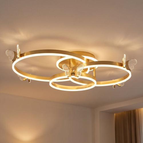 Потолочная люстра Lightera Moth LE309L-3G изображение в интернет-магазине Cramer Light фото 8