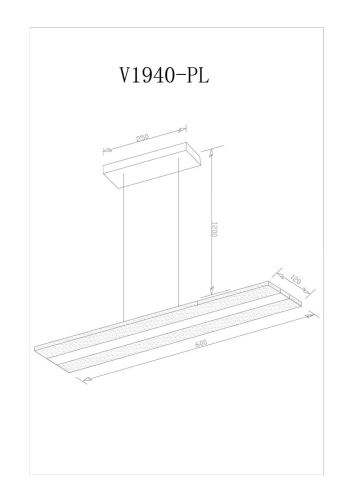 Подвесной светодиодный светильникк Moderli Holo V1940-PL изображение в интернет-магазине Cramer Light фото 7