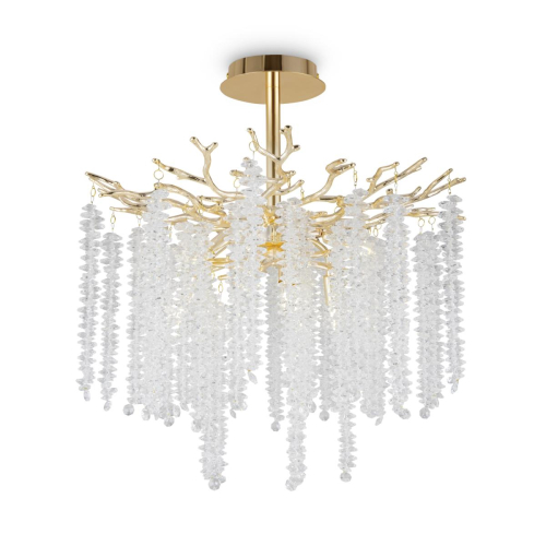 Люстра на штанге Freya Mineral FR1010CL-06G изображение в интернет-магазине Cramer Light фото 2