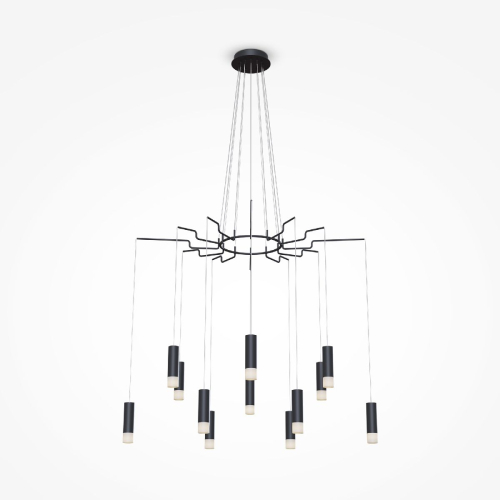 Подвесная люстра Maytoni Davida MOD035PL-12B изображение в интернет-магазине Cramer Light фото 3