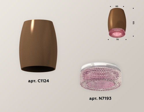 Накладной светильник Ambrella Light Techno XS1124010 (C1124, N7193) изображение в интернет-магазине Cramer Light фото 2