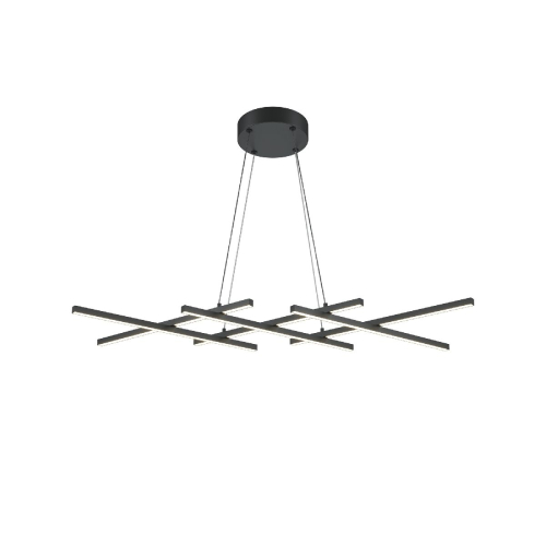 Подвесная люстра Maytoni Halo MOD244PL-L50BK изображение в интернет-магазине Cramer Light