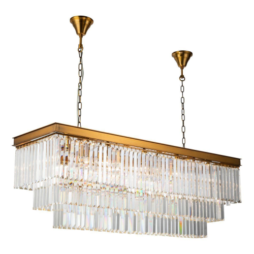 Подвесная люстра iLamp Triumph 6119-1200 Brass изображение в интернет-магазине Cramer Light фото 5
