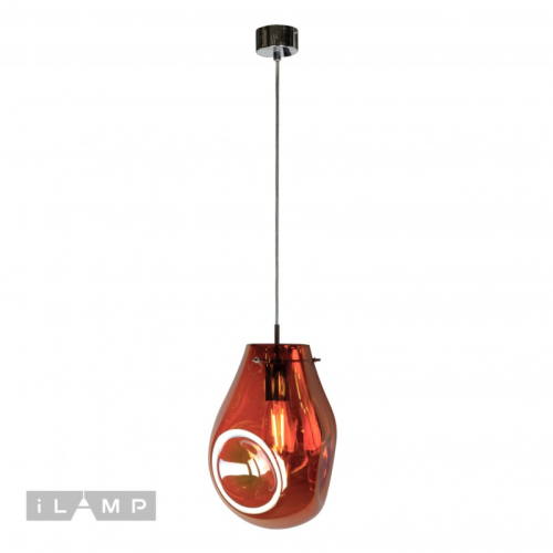 Подвесной светильник iLamp Pear 8827/1P BR изображение в интернет-магазине Cramer Light