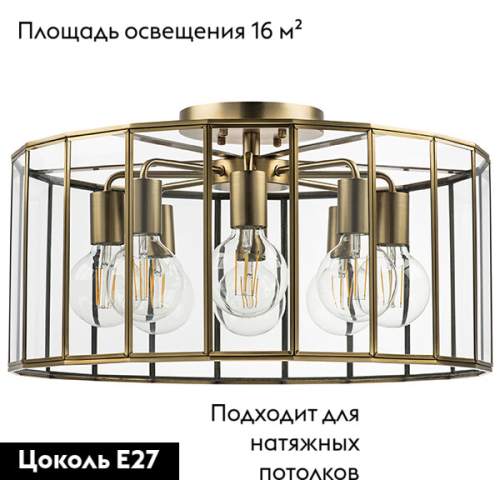 Потолочная люстра Lightstar Genni 798281 изображение в интернет-магазине Cramer Light фото 2