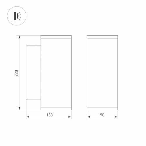 Настенный светильник Arlight Lgd-forma 029970 изображение в интернет-магазине Cramer Light фото 3