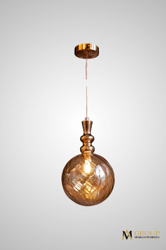 Подвесной светильник AM Group AM354-D130 AMBER изображение в интернет-магазине Cramer Light