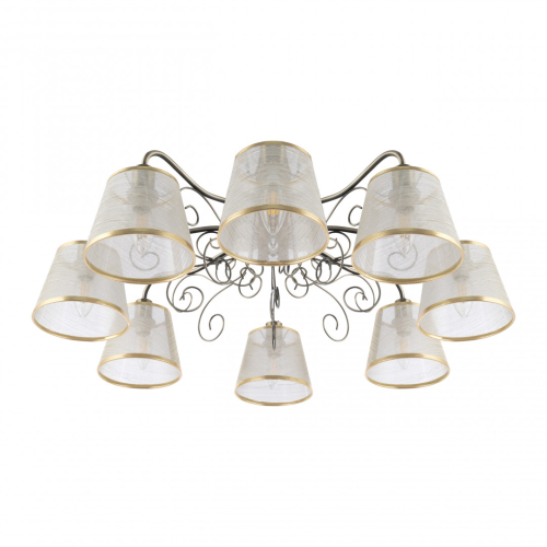 Потолочная люстра Arte Milano 341120/8 AB изображение в интернет-магазине Cramer Light