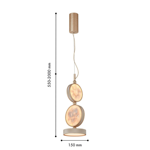 Подвесной светильник Favourite Solarius 4858-1P изображение в интернет-магазине Cramer Light фото 2